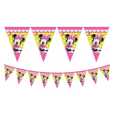 لافتة علم ميني ماوس من ديزني لحفلة بارتفاع 230 سنتيمتر