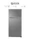 Double Door Refrigerator - 4 Feet - 112 Liters SRTM145DF Silver (غير شامل التركيب)