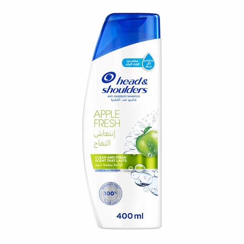 Head &amp; Shoulders&nbsp;Apple Fresh&nbsp;Anti-Dandruff Shampoo for Greasy Hair, 400ml
