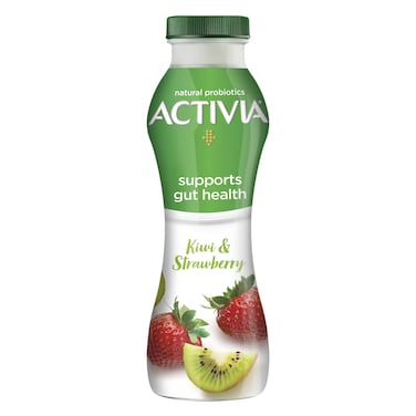 Activia Yoghurt Go Drinkable Yogurt Snack Kiwi-Strawberry 280ml