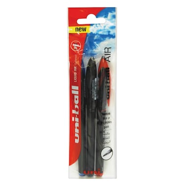 Uni-Ball UBA188M Air Roller Ball Pen 0.5 mm Multicolour Pack of 4