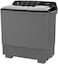 GSTT18XTB General Supreme Twin Tub Semi Automatic Washing Machine 18K,Dark Grey/Black, GSTT18XTB