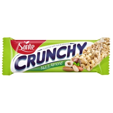 Sante - Crunchy Protein Bar - Nuts &amp; Almonds (5 pieces)