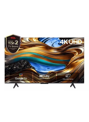 TCL 75 Inch UHD 4K Smart TV 60 Hz 75P755 Black