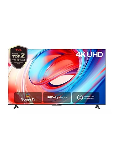 تي سي ال تلفزيون ذكي 65 بوصة بدقة UHD HDR 4K 65P69B أسود