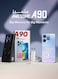 آيتل - A90 A6610L 4G بشريحتين 3+5 جيجابايت رام 64 جيجابايت أزرق أورورا إصدار الشرق الأوسط