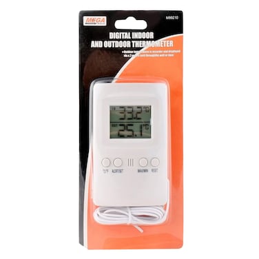 Mega Indoor &amp; Outdoor Thermometer
