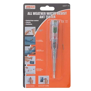 Mega M6877-18 All Weather Water-Resist And Tester Blue/Silver