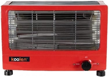 مدفاة كهربائية رادينت كولن بـ4 انابيب وقدرة 2000 واط، لون احمر، طول 220 × عرض 340 × ارتفاع 505 807102041