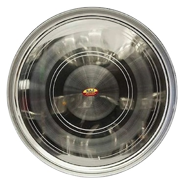 صحن مندي دائري ستانلس ستيل 36 سنتيمتر