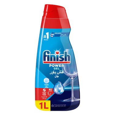 Finish All in One Max Concentrated Dishwasher Gel, Shine and Protect, 1L
