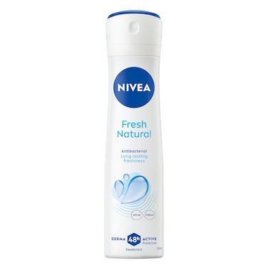 NIVEA Deodorant Spray for Women, 48h Protection, Fresh Natural Ocean Extracts, 150ml