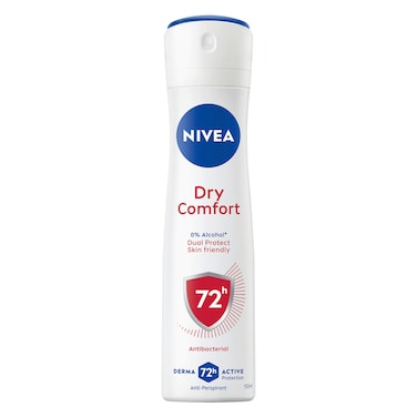 NIVEA Antiperspirant Spray for Women, 48h Protection, Dry Comfort Quick Dry, 150ml