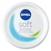 NIVEA Moisturising Cream, Soft Refreshing for Face Body Hands, Fast Absorbing,, Jar 100ml