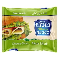 نادك - شرائح جبنة للساندويتش عبوة من 10 شرائح