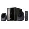 Impex 2.1 Musik-R Ht 2103 40W Portable Multimedia Bluetooth Home Theatre Speaker System With Digital Amplifier Subwoofer Full Function Remote Control MP3/WMA/FM Radio, Black