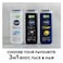 NIVEA MEN 3in1 Shower Gel, Active Clean Charcoal Woody Scent, 500ml