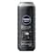 NIVEA MEN 3in1 Shower Gel, Active Clean Charcoal Woody Scent, 500ml