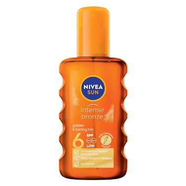 NIVEA SUN Tanning Oil Spray Intense Bronze SPF 6 200ml