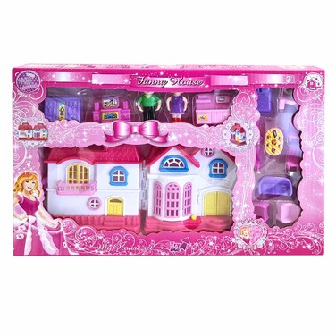 FC Doll House With Music &amp; Light In Box