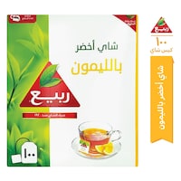 Rabea Green Tea with Lemon 100 x 1.6 g