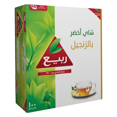 Rabea Green Tea With Ginger 1.6g &times;10