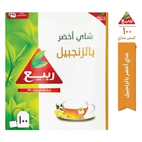 Rabea Green Tea with Ginger 100 x 1.6 g
