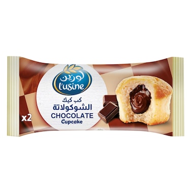 Lusine Cupcake With Chocolate Filling 30g x2