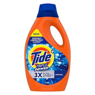 تايد سائل الغسيل باور الثلاثي برائحة الأصلية 2.8 لتر