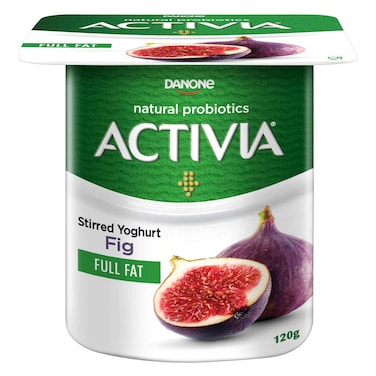 Activia Full Fat Fig Stirred Yoghurt 120g