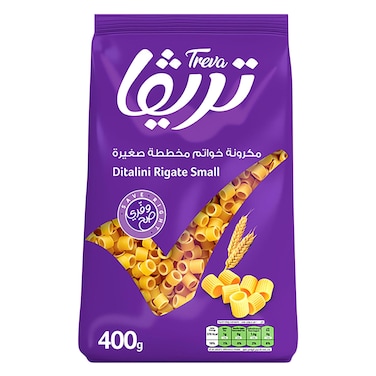 Treva Ditalini Rigate Small Pasta 400g