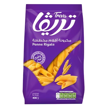 تريفا مكرونة أقلام مخططة، 400 جرام