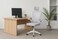 Swivel Office Chair - Light Gray