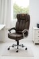 Swivel Office Chair - Brown