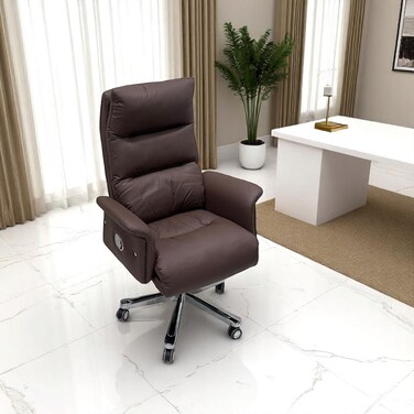 Swivel Office Chair 127x77x73 - Brown