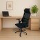 Swivel Office Chair 126x70x65 - Black