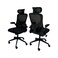 Swivel Office Chair 126x68x58 - Black