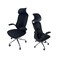 Swivel Office Chair, 116 x 62 x 51 - Black