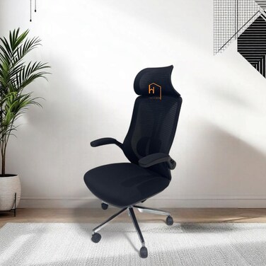 Swivel Office Chair, 116 x 62 x 51 - Black