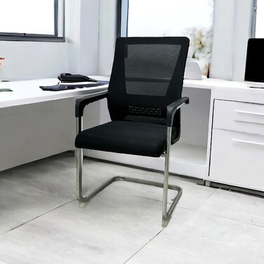 Stable Black Office Chair 50 x 50 x 100 cm