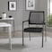 Black fixed office chair, 50 x 50 x 100 cm