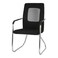 كرسي مكتب ثابت اسود  50×50×100 سم