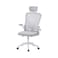 Swivel Office Chair - Light Gray 50 x 50 x 125 cm
