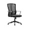 Black swivel office chair 50 x 50 x 100 cm