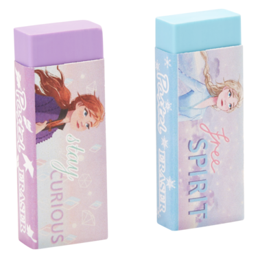 Frozen 2 Pastel Colour Erasers. Multi