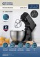 GS General Supreme Stand Mixer, 4 Liters, 6 Speeds, 600 Watts, GSKM651000M, Black