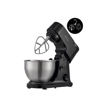GS General Supreme Stand Mixer, 4 Liters, 6 Speeds, 600 Watts, GSKM651000M, Black