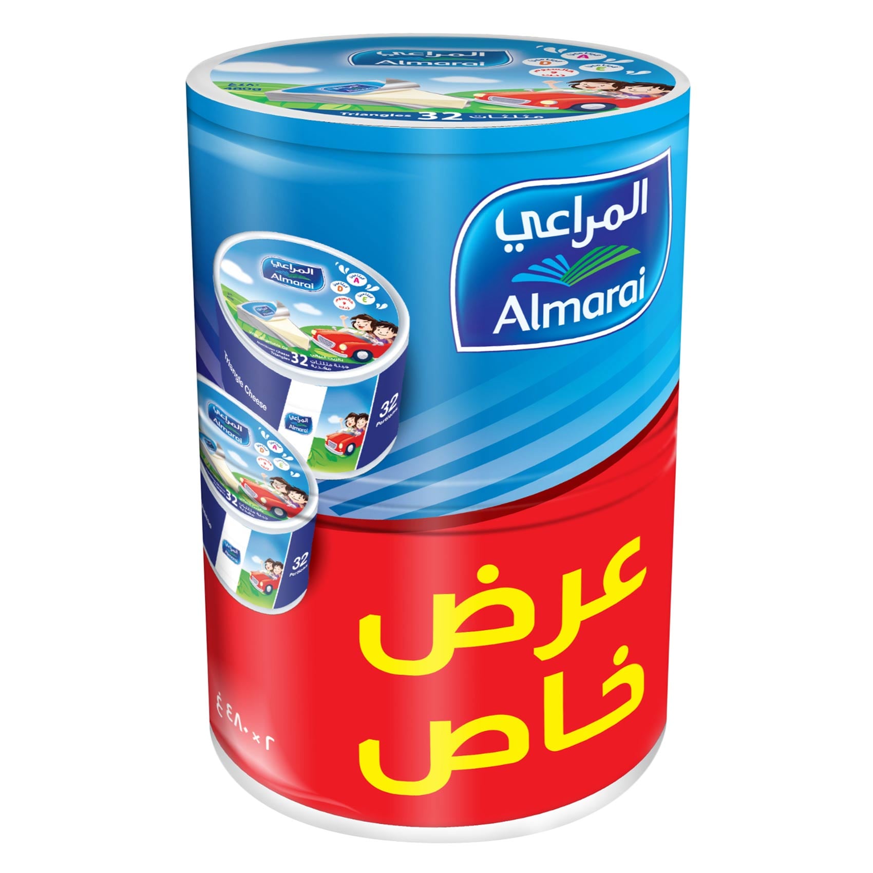 المراعي جبن مثلثلات 480 جرام × 2