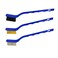 Auto Detailing Brush Set - Brass, Nylon, and Wire Brushes for Complete Car Care