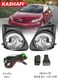 Fog Light Kit for Toyota Corolla 2011, H11 12V/28W, Waterproof &amp; Dustproof, Super Bright Halogen Bulbs